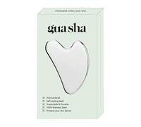 Gua Sha In Acciaio Inossidabile | Strumento Scolpischermo | Riduttore Doppio Mento e Modellante per Viso Collo Spalle Massaggio Benessere