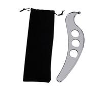 Ｚｉａｌｏｆｉ Gua Sha Massager Board Dispositivo di rilassamento Superficie liscia Massaggio completo del corpo portatile Strumento di massaggio raschiante per gli