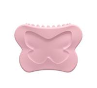 Gua Sha Massaggiatore in silicone - Soft Face Contour Lifting Tool | Face Scraper & Body Massager | Ergonomic Pink Beauty Gadget per Jawline Sculpting, Skin Tightening & Travel