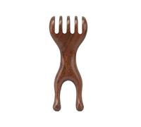 Gua Sha - Pettine massaggiante manuale in legno, massaggiatore per il viso e il cuoio capelluto, massaggiatore per il corpo, 1 pezzo