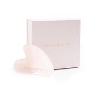 Gua Sha Pietra - Primabiotic Massaggiatore Viso in Quarzo Rosa | Strumento di Bellezza per la Cura della Pelle e la Skincare | Guasha Anti Età contro le Rughe | Idea Regalo Donna Originale