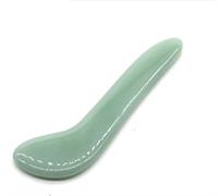 Gua Sha Raschietto in Giada Naturale Guasha Bordo in Pietra Facciale Occhio Guasha Piastra in Giada Massaggiatore Raschietto Strumento for Viso Collo Schiena Terapia del Corpo Set di Strumenti di Mass