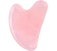 Gua sha Scraper Board Natural Jade Gua Sha Stone Board Massage Rose Quartz Plate Face Massager Tool Gouache Scraper Tool Lifting facciale Rughe Rimuovi Set di strumenti for massaggi Crystal Specimen