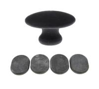 Gua Sha Stone Traditional Massage 5 Pezzi Natural Lava Basalt Hot Rock Set