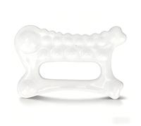 Gua Sha Strumento Di Massaggio Strumento Gua Sha in Ceramica, Tavola Gua Sha in Ceramica,Strumento Facciale Gua Sha a Forma di D, Tavola Gua Sha Portatile per Rassodare I Tessuti del Corpo e del Viso