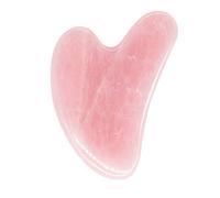 Gua Sha Strumento Massaggio Rosa Quarzo Giada GuaSha Strumento facciale, Pietra Gua-Sha per Collo Corpo SPA Digitopressione Raschiatura Massaggio Trigger Point Trattamento