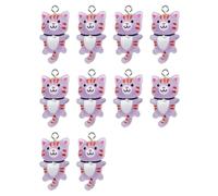 Guaber 10pc Creative Cats Pendants Accessorio Resina Capi Canno varietà per Gioielli E Decorazioni Fatti A Mano Distintivi Gioielli