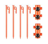 Guaber 1Set Strumento per Lancio della Tenda Asta Tenda Ombra Rinforzata Esterni Rifugi Fissi Campeggio Esterno Paletti da Essenziali