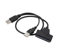 Guaber 2 5 "Drive Rigidi SATAS Cavo USB con Indicatori LED Porta Adattatore Alimentazione per Recupero dei Dati E Cavo Trasferimento Azionamento Esterno Backup
