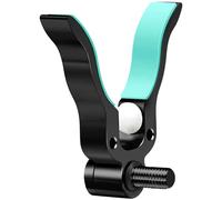 Guaber 2. Supporto compatto per pesca resistente alla corrosione, con base a treppiede per tutte le condizioni atmosferiche, supporto per canna da pesca in alluminio