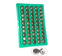 Guaber 50/100pcs AG13 LR44 A76 357 357A LR1154 SR1154 SR44 Battere Alkaline da 1.55 V per Calcolatrice Orologi Chiave Orologio Telecomandata Pulsante Cella Cella capacità Cellula