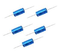 Guaber 5Pcs 100V Condensatori di Nonpolarità 1.5/2./3.3/4.7/5.6/6.8/8./10/12/15uF Per Altoparlante Divisione Frequenza 105℃ Condensatore Orizzontale