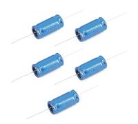 Guaber 5Pcs 100V Condensatori di Nonpolarità 1.5/2./3.3/4.7/5.6/6.8/8./10/12/15uF Per Altoparlante Divisione Frequenza 105℃ Condensatore Orizzontale