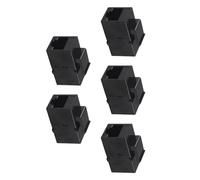Guaber 5pcs RJ45 Accoppiatore Accoppiatore Ethernet Inline per L'adattatore Estensione Cavo CAT6 PC Modem Female Office/Modulo Dati Domestici
