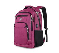 Guaber Backpacks per Laptop Donne Ragazze da 18 Pollici Borsetto con USB Porta Studente Book Backpack Backpack Unisex Computer Bass Computer Basse Laptop Uomini A Buon Mercato Lo