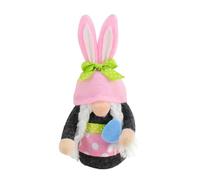 Guaber Bambola di Pasqua in piedi con faccia meno, decorazione da scrivania, peluche, nani, ornamento per la casa, bambola felice