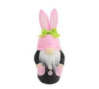 Guaber Bambola di Pasqua in piedi con faccia meno, decorazione da scrivania, peluche, nani, ornamento per la casa, bambola felice