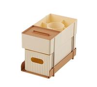 Guaber Carrello di servizio facile da spostare robusto rack di stoccaggio per riviste da cucina libri snack organizzatori organizzazione ufficio strumento metallo Utility Trolley