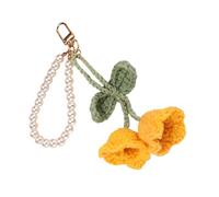 Guaber Chiave A Mano A Sospensione A in Maglia A Chiave alla E Decoro Borse Texture Presente per Amanti degli Accessori alla