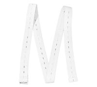Guaber Cintura in vita Appassionati di moda Nero/Bianco Colore Vita Adulto Abiti Unisex Gonna Cappotto Dimagrante Traceless Cintura Stretch Donna Ampia Fibbia in Lega, bianco, Taglia unica