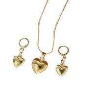 Guaber Collana A Sospensione Perle Delicata E Orecchini Abbinati Set Accessori Fatti A Mano Per Feste Nuziali O Anniversario Semplice Set Gioielli Perle Delicata