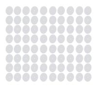 Guaber Confezione da 100 dischi flessibili in silicone per piercing all'orecchio per orecchini comodi e prevenzione di problemi utilizzare cuscinetto per piercing, Misura unica, come descritto, come