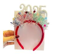 Guaber Confortevole fascia natalizia 2025 puntelli fotografici copricapo copricapo per feste che migliorano il divertimento del festival comodo usura del partito