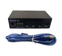 Guaber Controller USB Interfacce 4 in 4 uscite Compatibilità Plug And Play Installazione Senza Problemi in Vari studi Adattatori a Bassa latenza