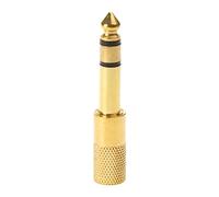 Guaber Doppia A Doppio Canale Oro 6.5 da Maschio A 3 3 Femmine Adattatore Microfono Microfono/Connettore Stereo Plug Adattatore