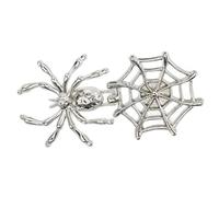 Guaber Fibbia Fissaggio A Forma Ragnatela Bottoni In Metallo Jeans Stringere La Fibbia In Smontaggio Bottoni Da Cucire Per Abbigliamento Perno Del Bottone Cucitura Regolabile