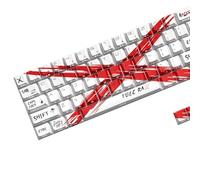 Guaber KeyCaps del Profilo Originale 74Key Obiezione Retroilluminata Tema Sostenuto per 60 61 65 67 68 Taste da Gioco Meccanica