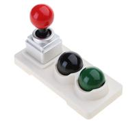 Guaber Metal KeyCap Vintage Game Joystick per Tastiere Meccaniche Sostituzione Compatibile Taste KeyCap