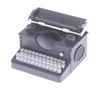 Guaber Modello da Macchina Macchina per Piccole Macchine Classiche Dispionario Decorativo Display Ideale per Appassionati Bambole E L'amante della Storia Antique Scrivere in Miniatura