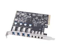 Guaber PCIe A velocità Rapida A 4xUSB 3.2 TAPEA E 4xTypec Adattatore Espansione ASM3142+VL822+VL822 Controllo PC PC Desktop Scheda Espansione PCIe