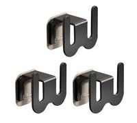 Guaber Porta pantofole da parete senza punzonatura per bagno e WC Scarico a parete Slipper Scaffale con gancio Pratico portascarpe multifunzionale organizer per pantofole