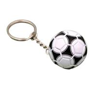 Guaber Portachiavi in similpelle resistente, stile europeo, ciondolo decorativo per fan e collezionisti, Fancy Classic Nero, Taglia unica