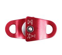 Guaber Puleggia di alluminio rinforzata del discensore per l'alpinismo all'aperto & progetti di costruzione 2000kg che sopporta la puleggia del lavoro di alta quota