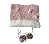 Guaber Ragazza Del Fumetto Orecchio Knit Cappello Y2K Partito Foto Puntelli Hot Girl Cute Bone Slouchy Crochet Cappelli Per I Bambini