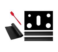 Guaber Rivestimento A A 5 Fori per La Protezione Olio E delle Macchie Antiaderente Ranges Protector Pad Pad Resistenza Calore Resistente Piano Cottura Protettore