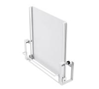 Guaber Scaffale pieghevole con portasciugamani porta asciugamani pieghevole per piano di lavoro cucina ottimizzazione spazio mensola pensile armadio porta