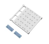 Guaber Scaffali di tensione di risparmio di spazio per il guardaroba facili installano lo scaffale di strato dello scaffale della metropolitana del acciaio al carbonio degli organizzatori della