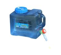 Guaber Secchio di stoccaggio dell'acqua del PC resistente al calore con espulsore di fuoriuscita ideale per uso familiare Automobile avventura campeggio pentole con accessori