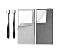 Guaber Set Completo per La Manutenzione della Lucidatura Argento Gioielli con Panno Pulizia in Microfibra Ricetta Delicata E Panno Pulizia dei Gioielli in Fibra Estrema