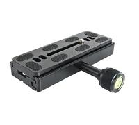 Guaber Staffa a morsetto adattatore piastra a sgancio rapido per fotocamera QR120/QR120S Staffe opzionali Piastra a sgancio rapido Supporto per fotocamera