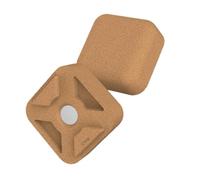 Guaber Supporto per computer staccabile Materiali in legno naturale Ventilato Costruire Soluzione di raffreddamento portatile del computer portatile Supporto per laptop in legno con ventilazione