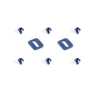 Guaber Viti Montaggio Per Tacchette Resistenti Alla Corrosione Piastra Bloccaggio Biciclette Scarpe Da Ciclismo Sistemi Pedali Biciclette Facili Da Installare Pedale Autobloccante In Leghe