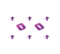 Guaber Viti Montaggio Per Tacchette Resistenti Alla Corrosione Piastra Bloccaggio Biciclette Scarpe Da Ciclismo Sistemi Pedali Biciclette Facili Da Installare Pedale Autobloccante In Leghe