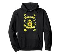 Guac My World Cartoon Avocado e Lime Design Divertente Felpa con Cappuccio