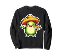 Guac 'n' Roll con questo gioco di parole di avocado medio Nacho Felpa