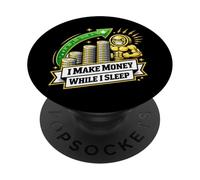 Guadagna mentre dormo Mercato azionario finanziario PopSockets PopGrip Adesivo